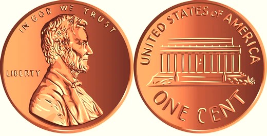 ESTADOS UNIDOS ELIMINA LA PRODUCCIÓN DE MONEDAS DE UN CENTAVO LUEGO DE 232 DE SER ACUÑADA. EL COSTO DE SU FABRICACIÓN ES MUY ALTO EN RELACIÓN A SU VALOR.-