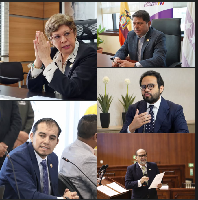 REESTRUCTURACIÓN EN EL GOBIERNO, NOBOA ACEPTÓ POR EL MOMENTO LA RENUNCIA DE 5 MINISTROS.-