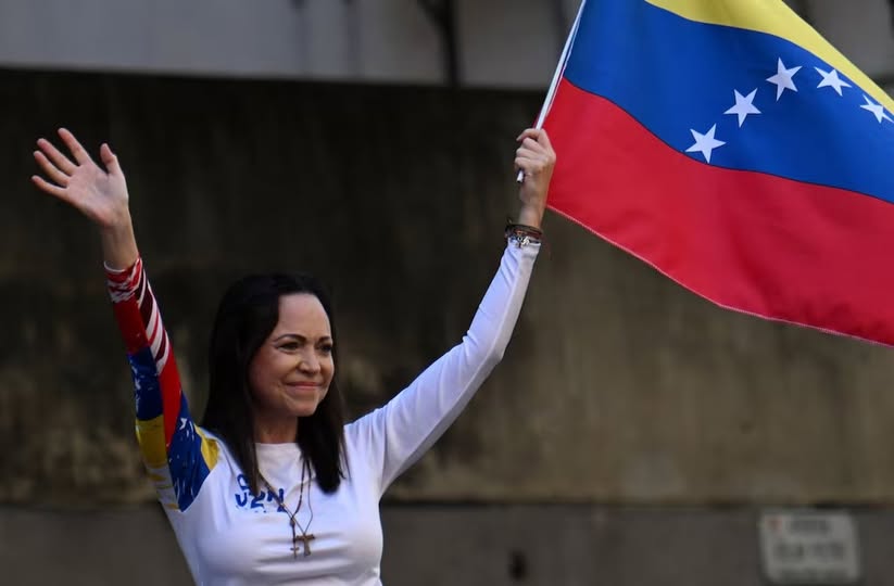 MARÍA CORINA MACHADO NO ESTARÁ PRESENTE EN LA ENTREGA DEL PREMIO NOBEL DE LA PAZ.-
