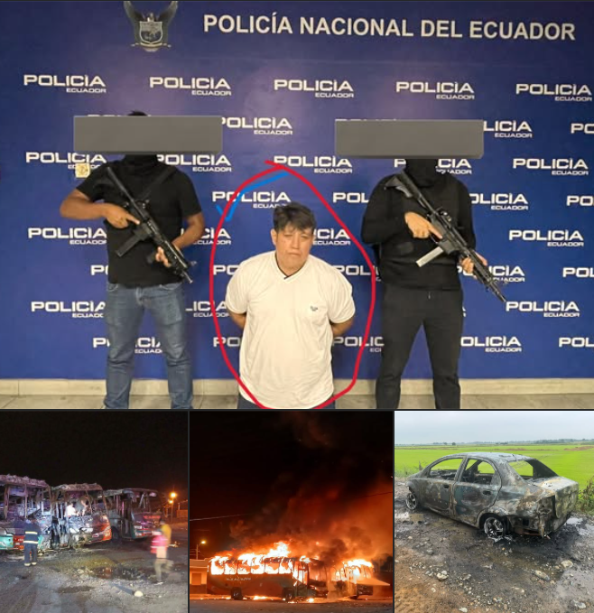 POLICÍA DETIENE EN LOS RÍOS, AL SUJETO EXTORSIONADOR QUE INCENDIABA BUSES, TAXIS Y AMENAZABA A MEDIO CENTENAR DE PERSONAS.