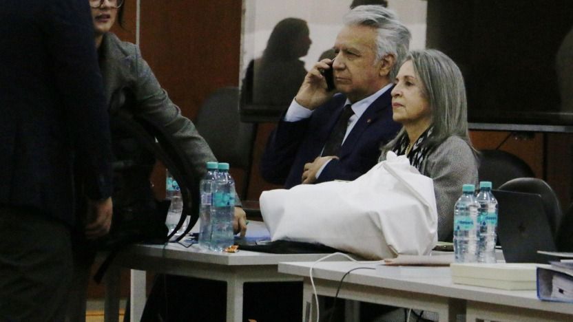 JUICIO DEL CASO SINOHYDRO: MORENO PROTAGONIZA INCIDENTE Y GLAS RINDE TESTIMONIO EN EL SEGUNDO DIA DE AUDIENCIA.