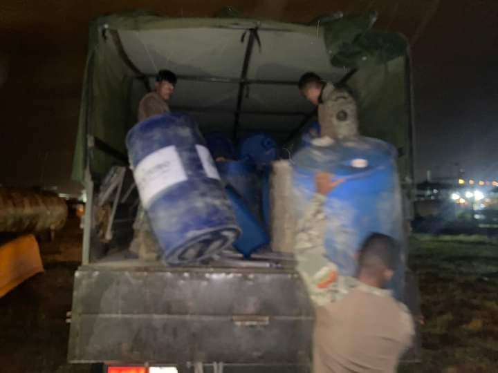 LOS OPERATIVOS DE FUERZAS ARMADAS SIGUEN ENCONTRANDO QUE NUESTRO COMBUSTIBLE SUBSIDIADO SE LO LLEVAN A LO GRANDES A COLOMBIA, PERÚ Y NARCOTRAFICANTES