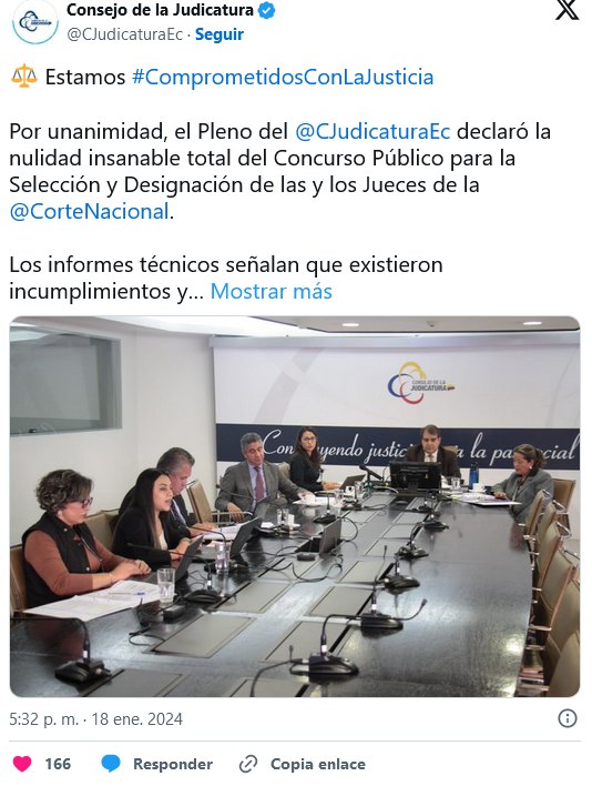 "PREPARAN NUEVO CONCURSO"