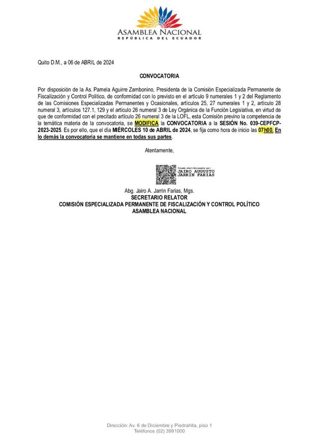 PAMELA AGUIRRE "FURIOSA"POR LA NO PRESENCIA DE 4 MIEMBROS DE COMISIÓN DE FISCALIZACIÓN A COMPARECENCIA DE MINISTRA MÓNICA PALENCIA