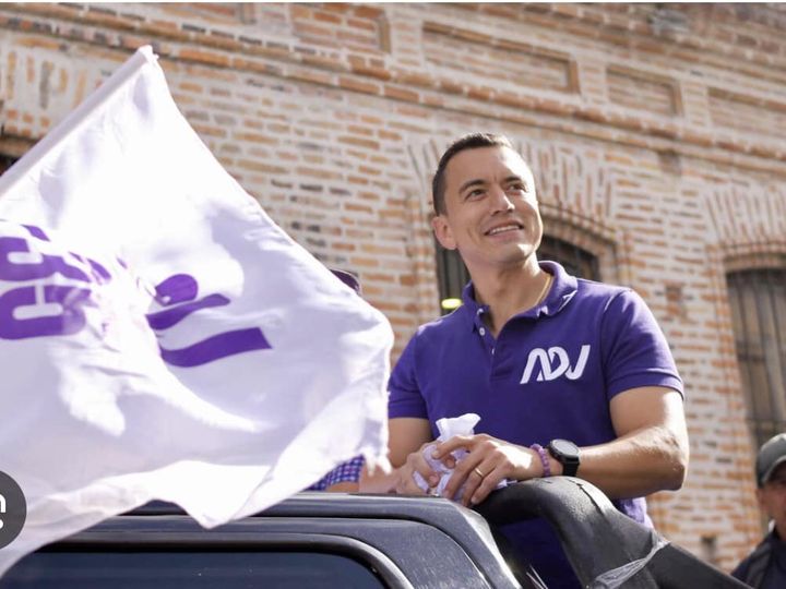 DANIEL NOBOA INSCRIBIÓ SU MOVIMIENTO CON EL NÚMERO 7, ACCIÓN DEMOCRÁTICA NACIONAL (ADN).-