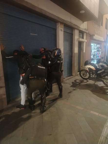 POLICÍA REALIZA OPERACIONES MOTORIZADAS EN EL DISTRITO CUENCA NORTE.-